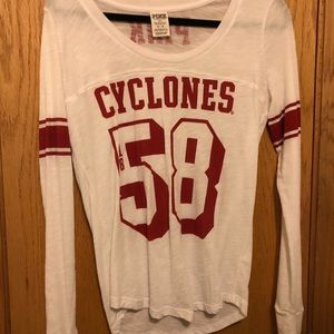 PINK Victoria Secret Iowa State Long Sleeve Shirt